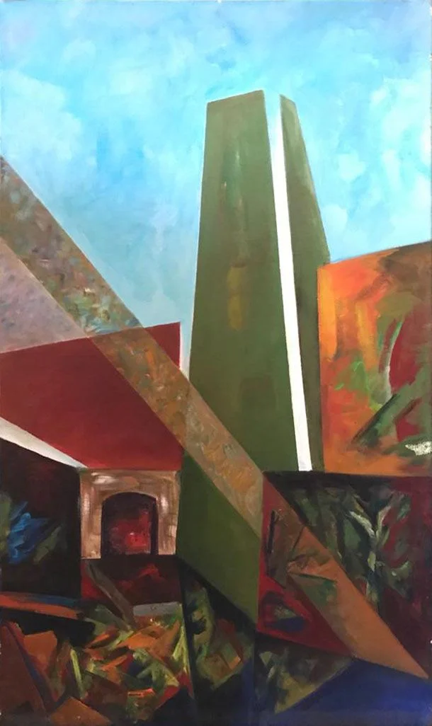 Diálogos, painting by Vera Eisenberg