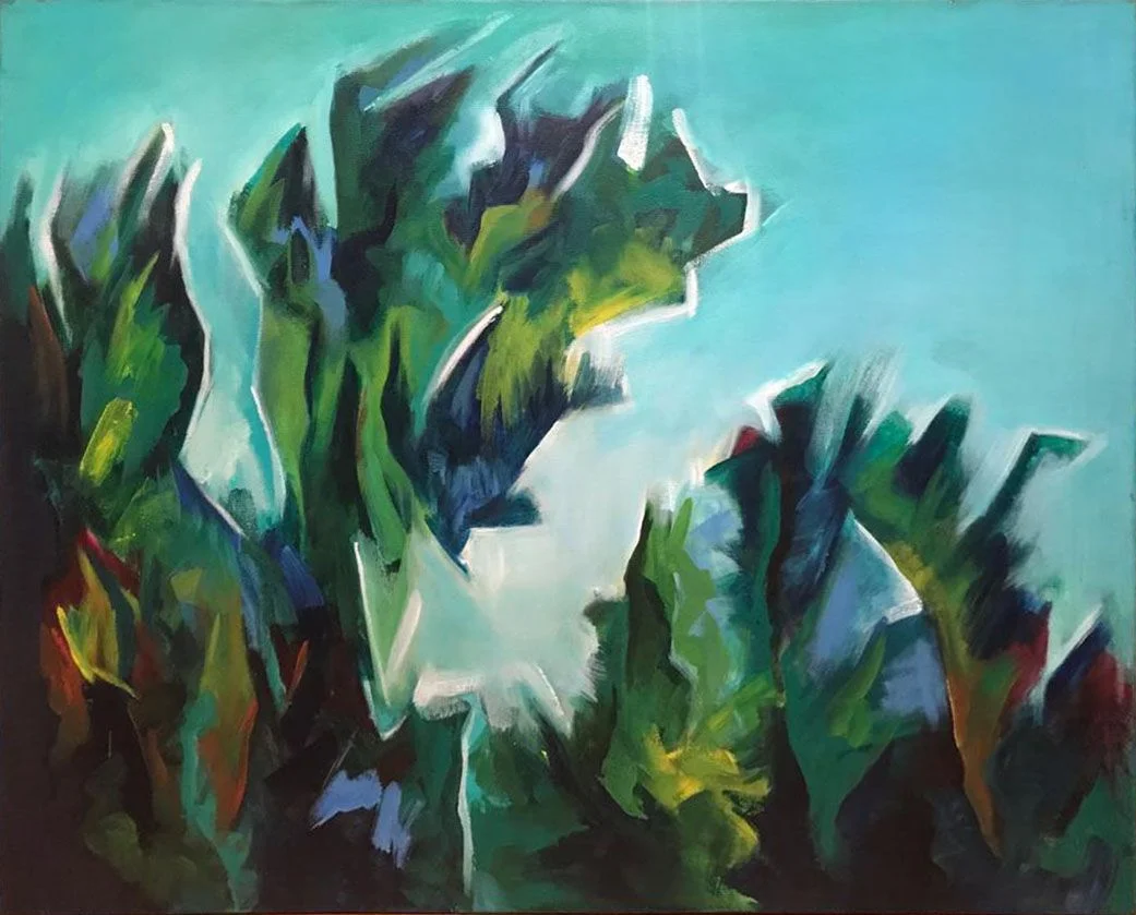 Paisaje II, painting by Vera Eisenberg