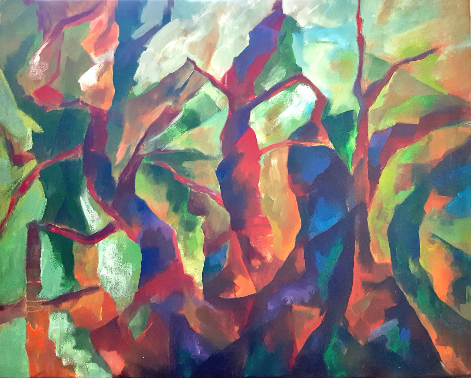 Ramas, painting by Vera Eisenberg