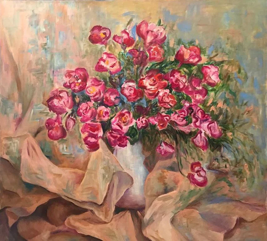 Sara Bande, painting by Vera Eisenberg