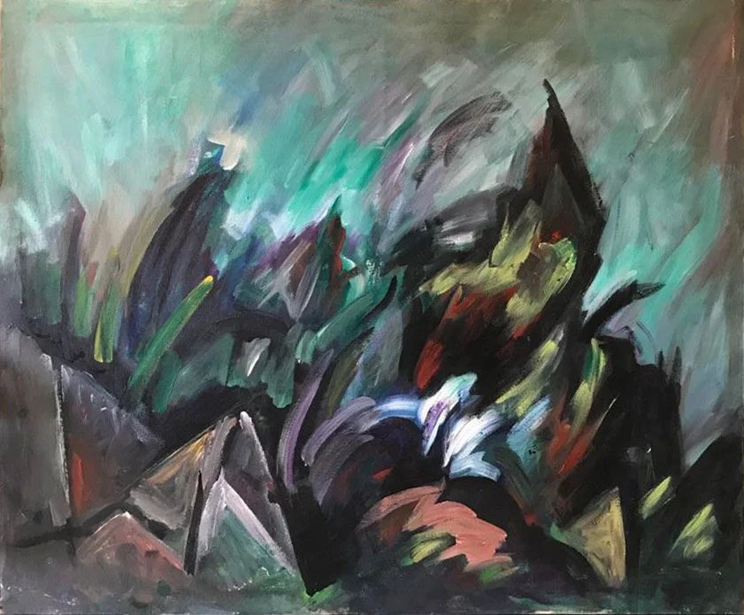 Untitled, painting by Vera Eisenberg