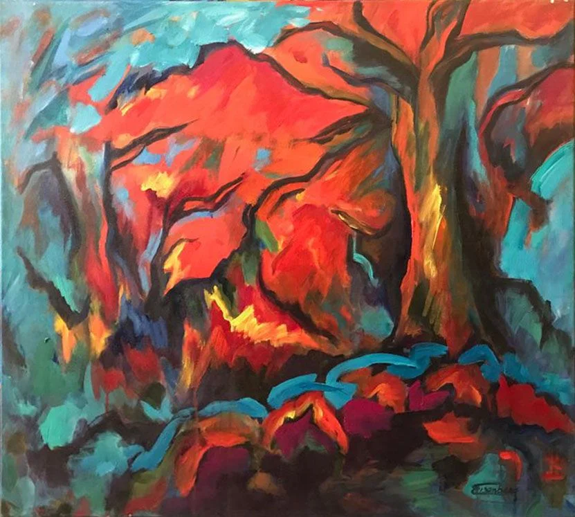 Untitled, painting by Vera Eisenberg