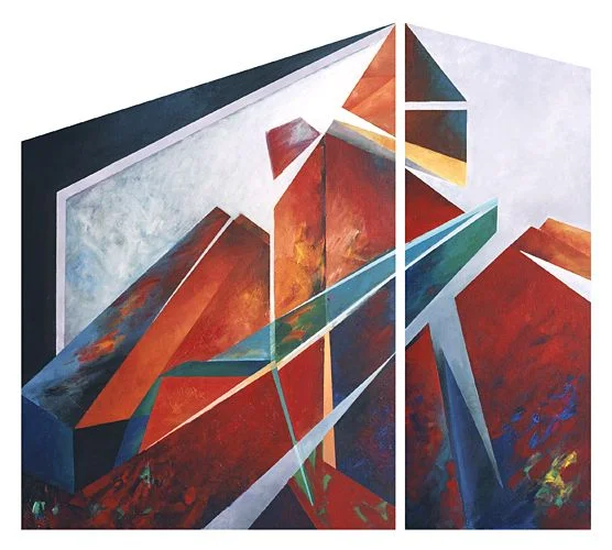 Untitled, painting by Vera Eisenberg