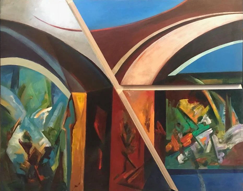 Untitled, painting by Vera Eisenberg