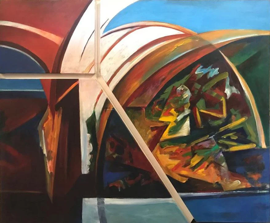 Untitled, painting by Vera Eisenberg