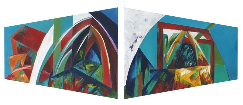 Untitled, painting by Vera Eisenberg