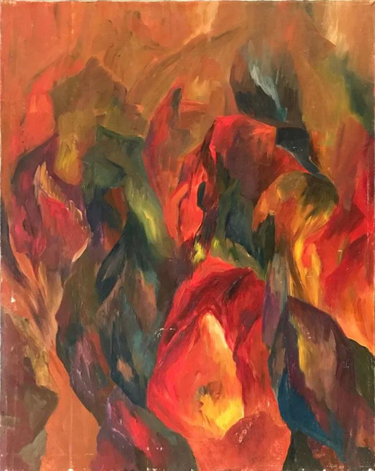 Untitled, painting by Vera Eisenberg