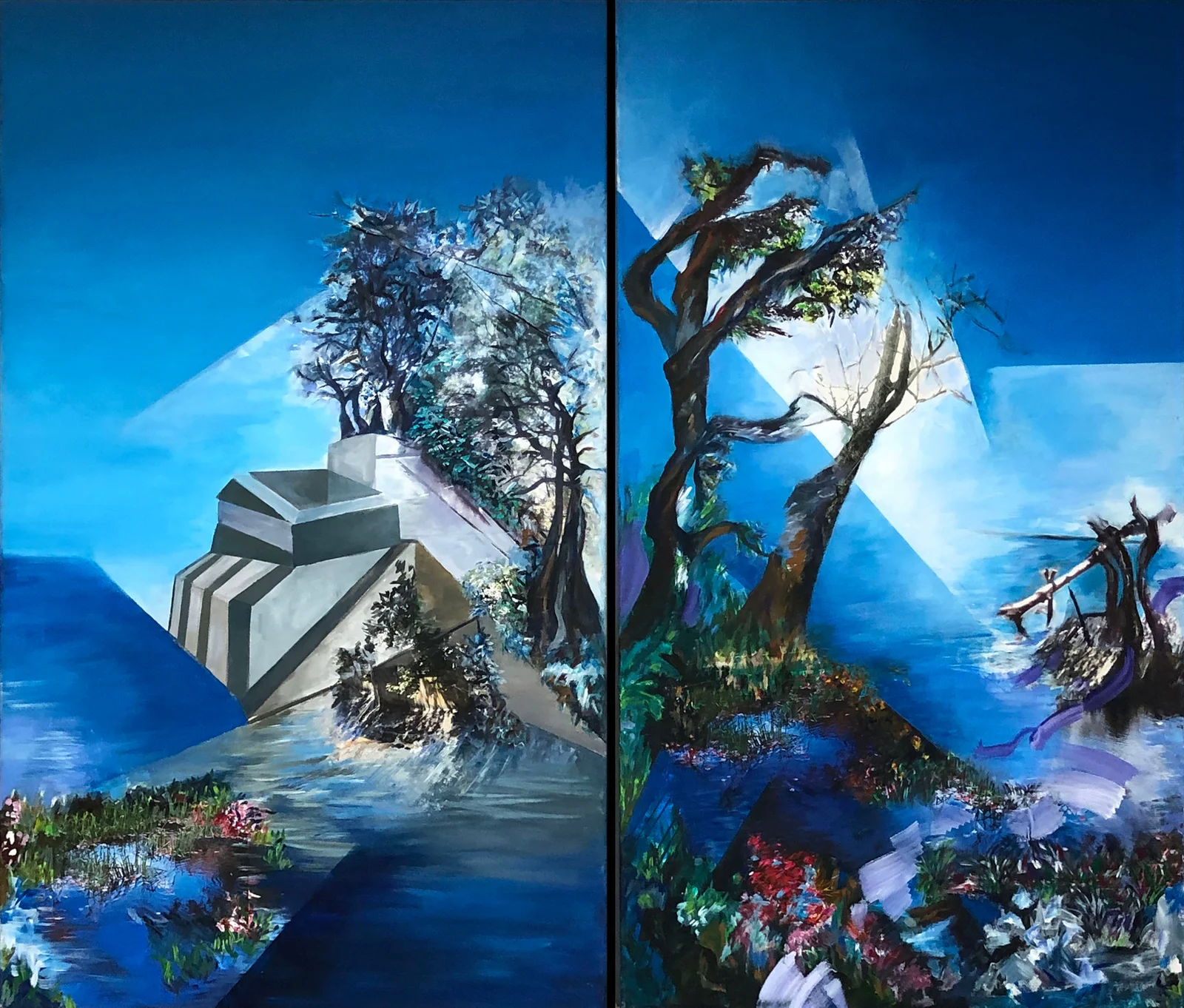 Untitled, painting by Vera Eisenberg