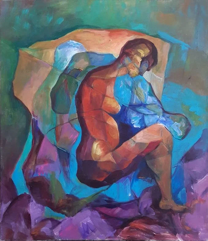 Untitled, painting by Vera Eisenberg
