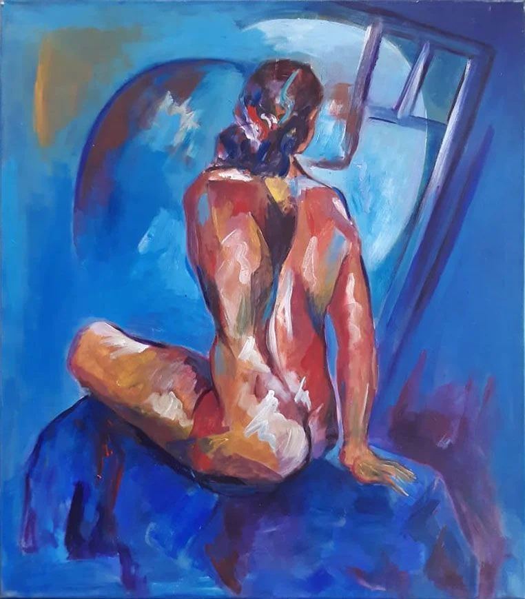 Untitled, painting by Vera Eisenberg