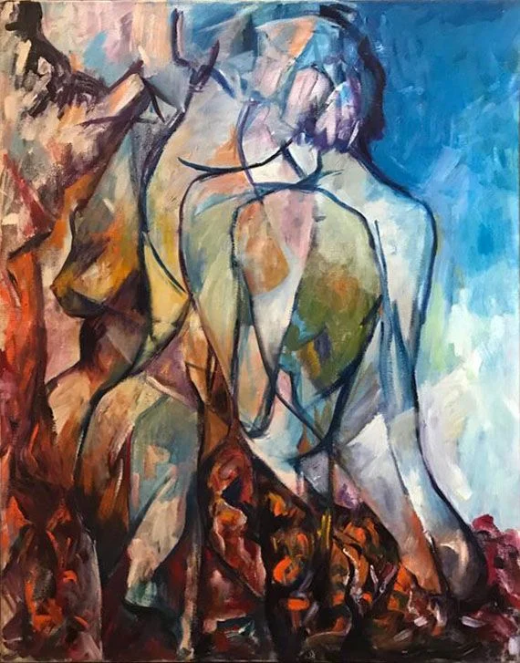 Untitled, painting by Vera Eisenberg