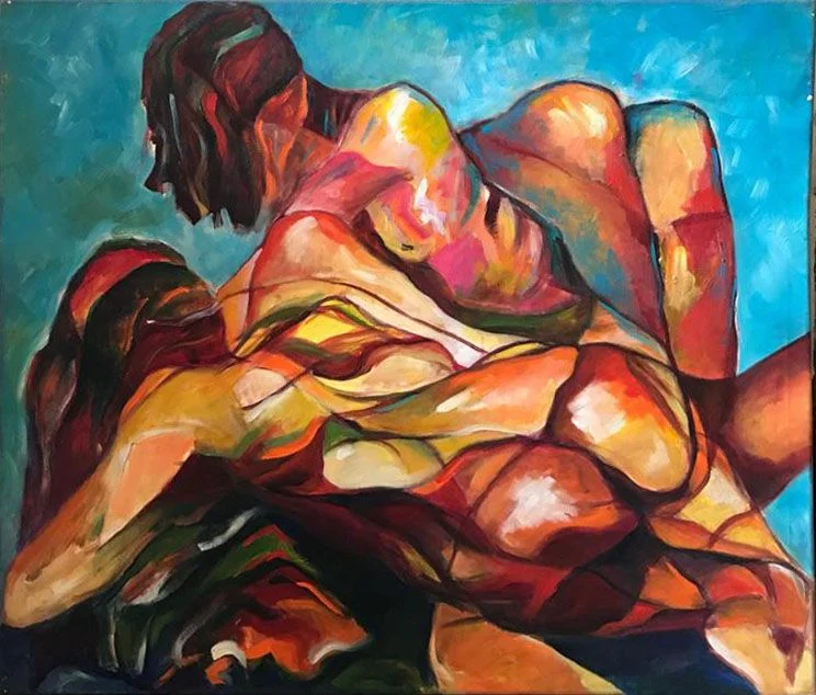 Untitled, painting by Vera Eisenberg