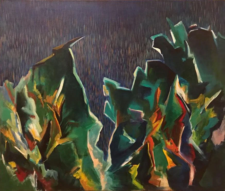 Sintonía 2, pintura de Vera Eisenberg