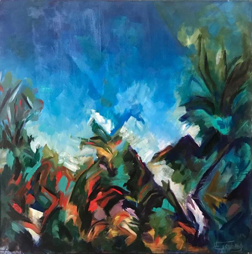 Sintonía 5, pintura de Vera Eisenberg