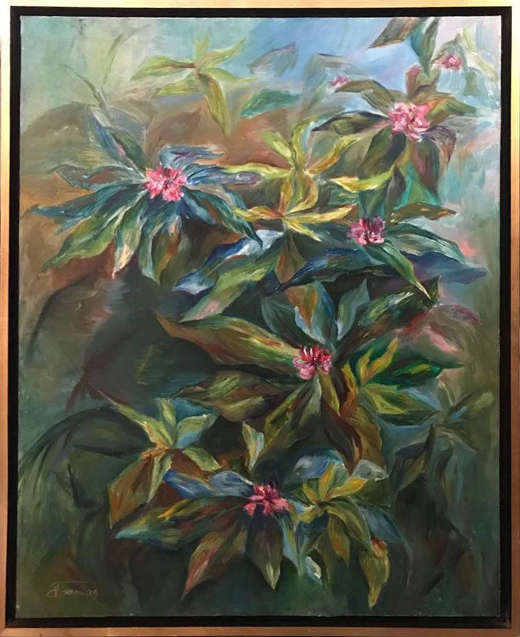 A pesar del otoño, pintura de Vera Eisenberg