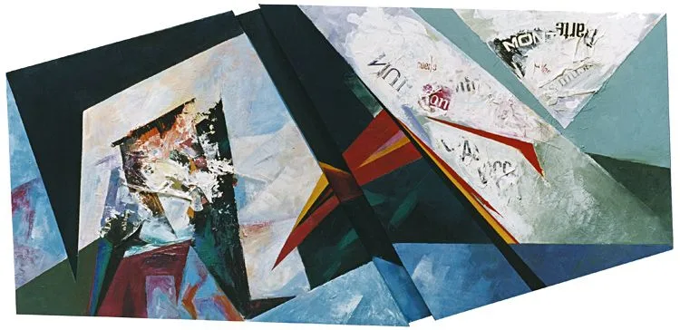 Convergencia IV, pintura de Vera Eisenberg