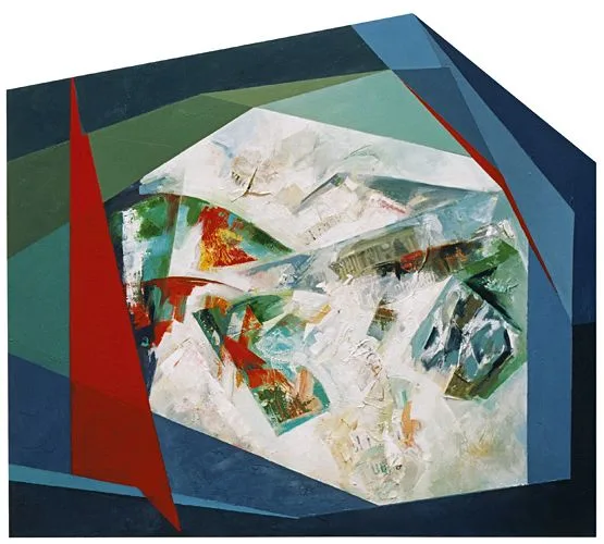 Convergencias I, pintura de Vera Eisenberg