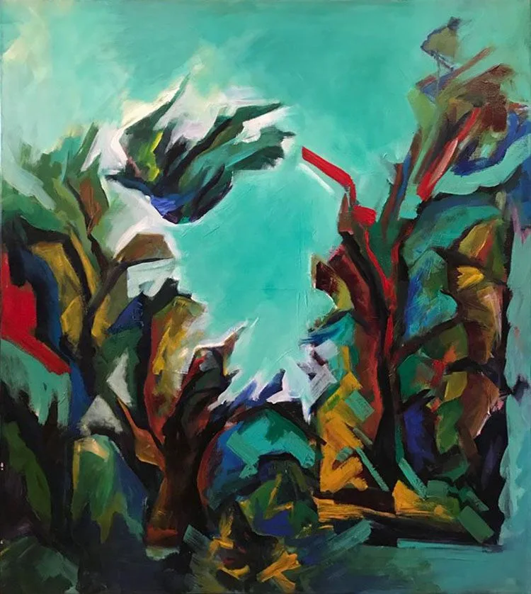 El juego, pintura de Vera Eisenberg