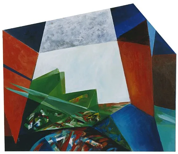 Escenarios I, pintura de Vera Eisenberg