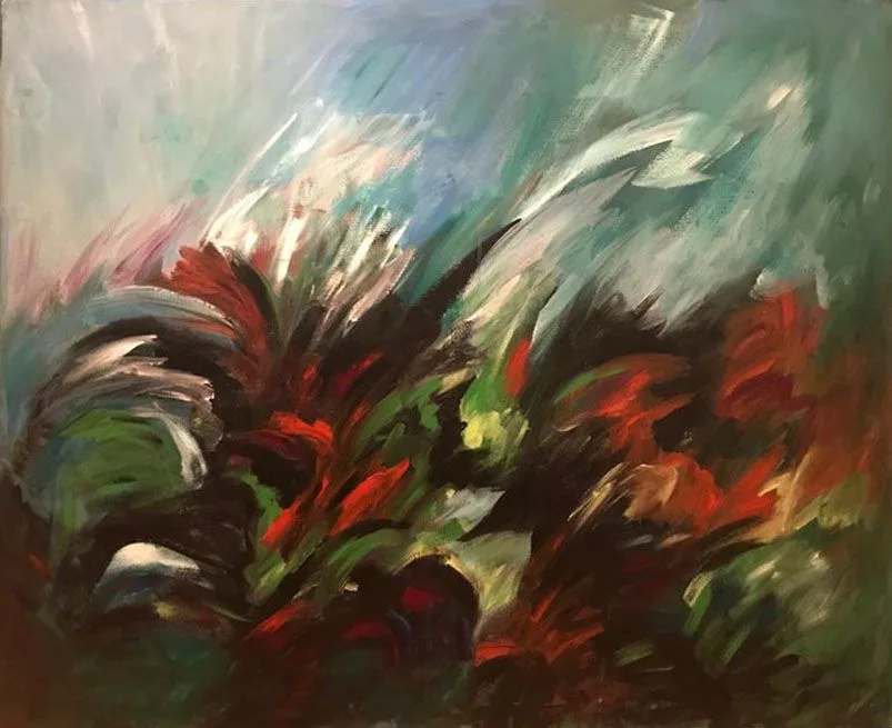 Paisaje III, pintura de Vera Eisenberg