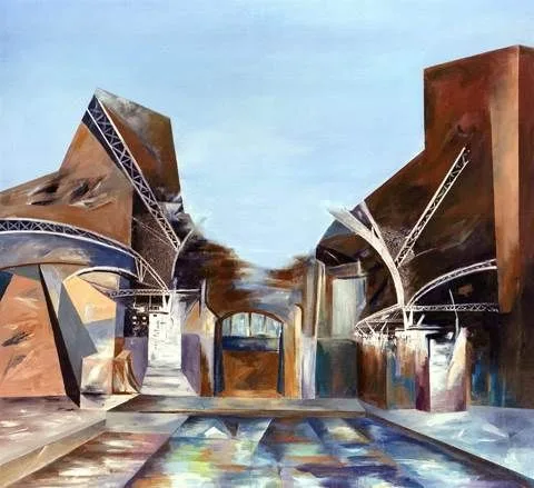 Sin título, pintura de Vera Eisenberg