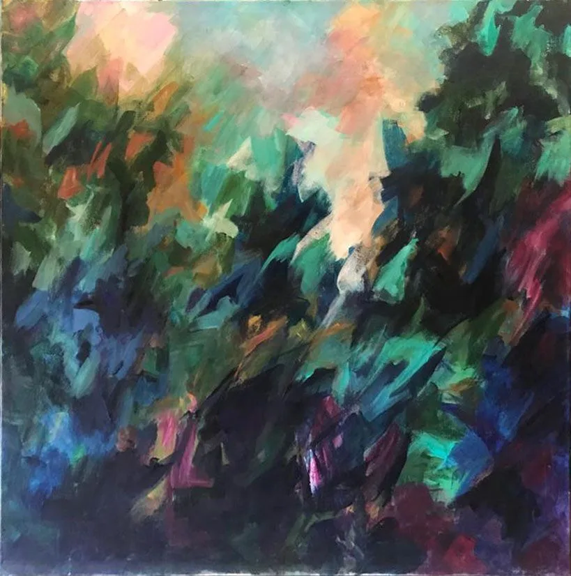 Sin título, pintura de Vera Eisenberg