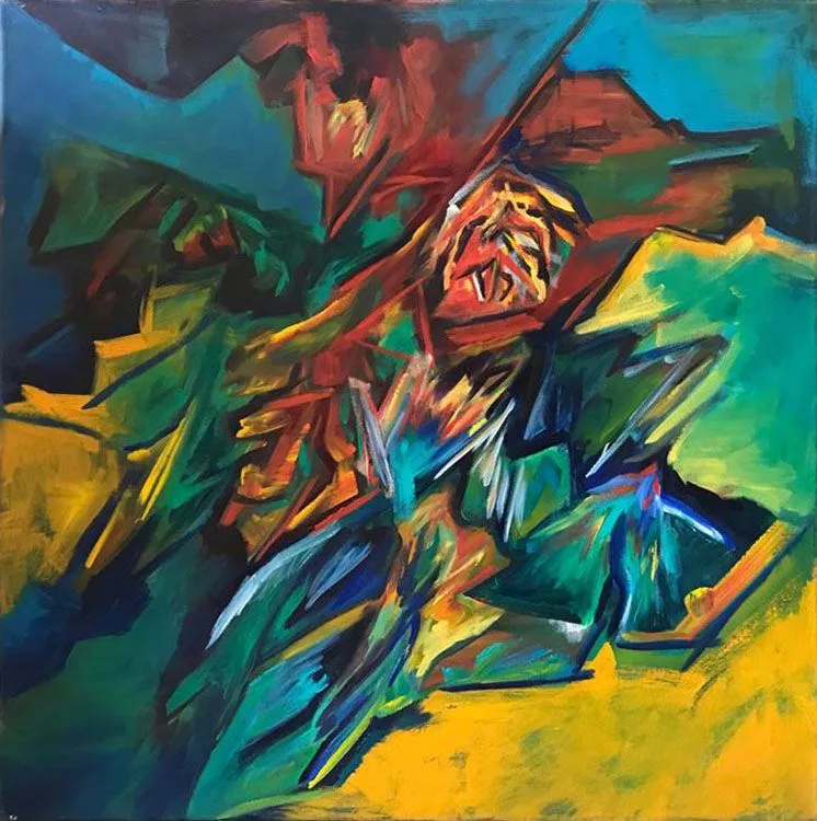 Sin título, pintura de Vera Eisenberg
