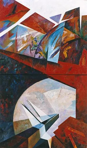 Sin título, pintura de Vera Eisenberg
