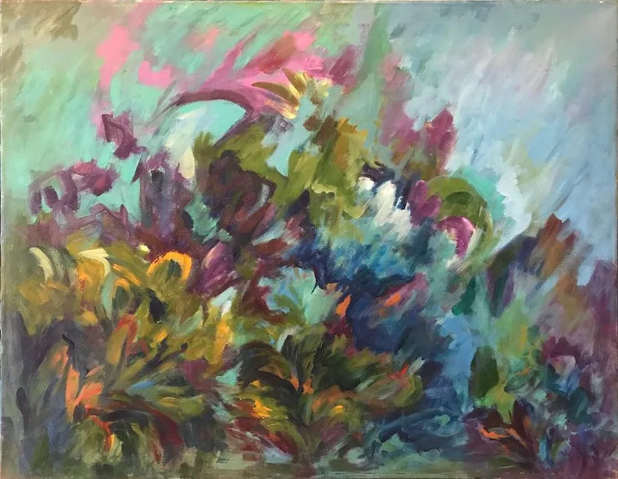 Sin título, pintura de Vera Eisenberg