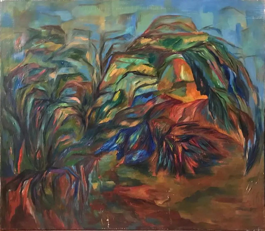 Sin título, pintura de Vera Eisenberg