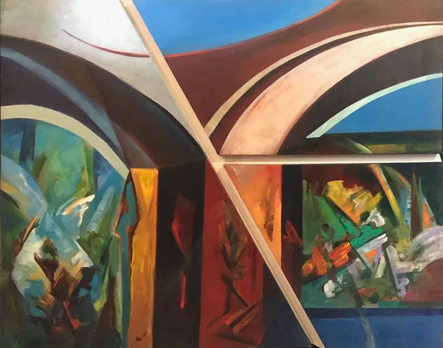 Sin título, pintura de Vera Eisenberg