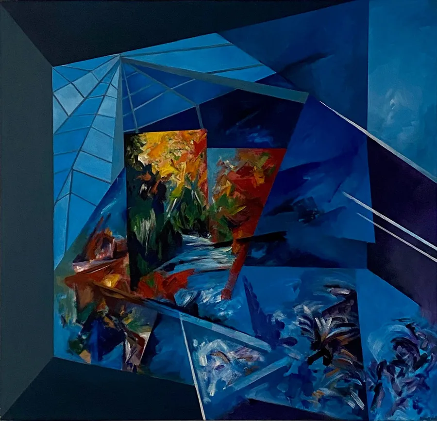 Sin título, pintura de Vera Eisenberg