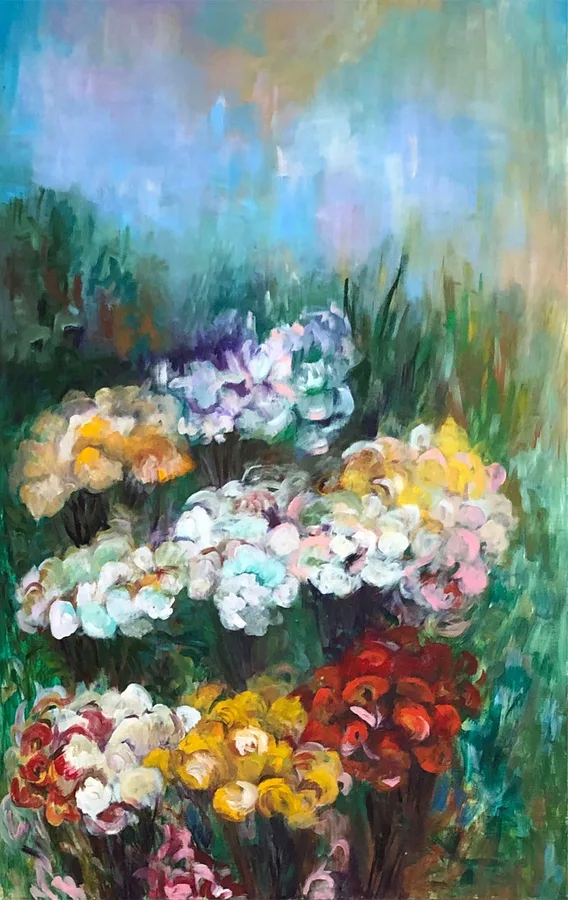 Sin título, pintura de Vera Eisenberg