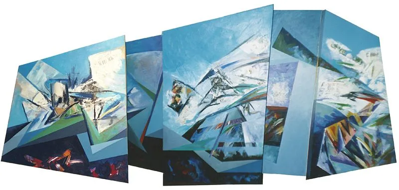 Sin título, pintura de Vera Eisenberg