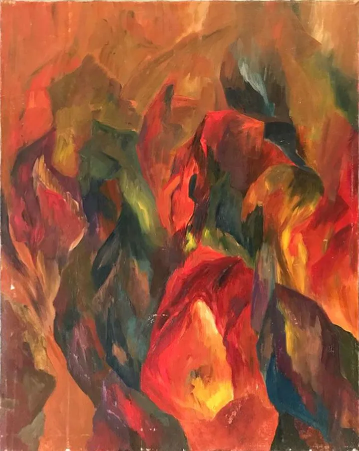 Sin título, pintura de Vera Eisenberg
