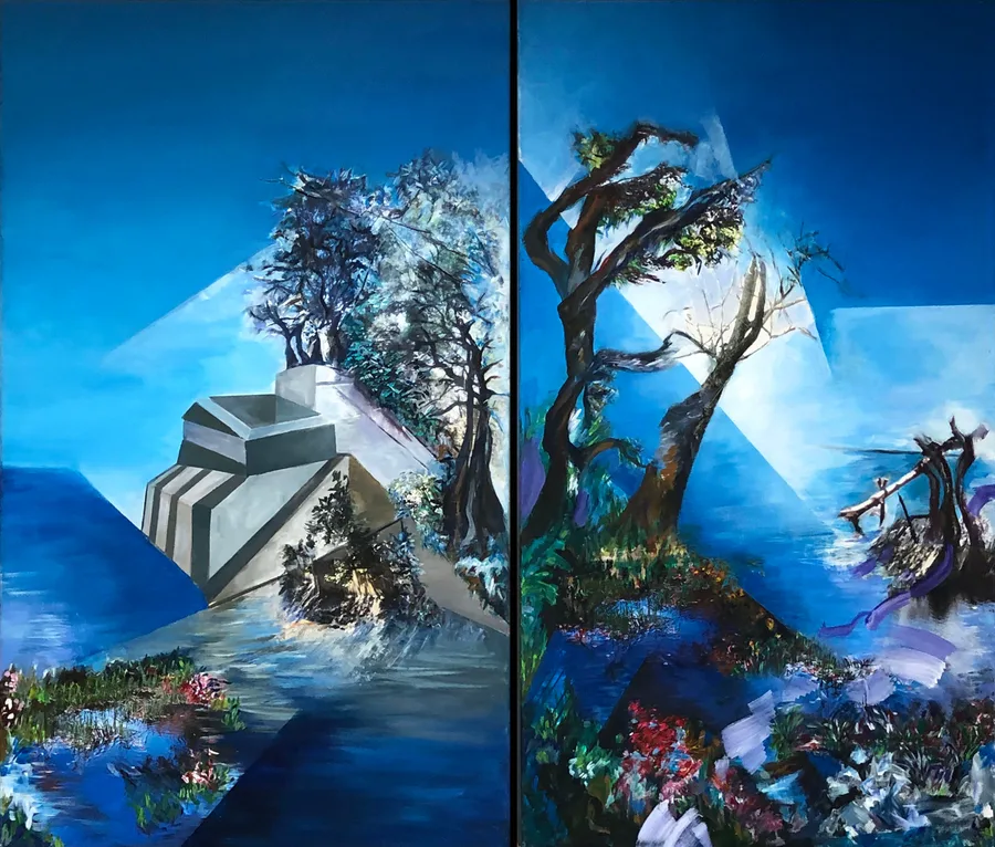 Sin título, pintura de Vera Eisenberg