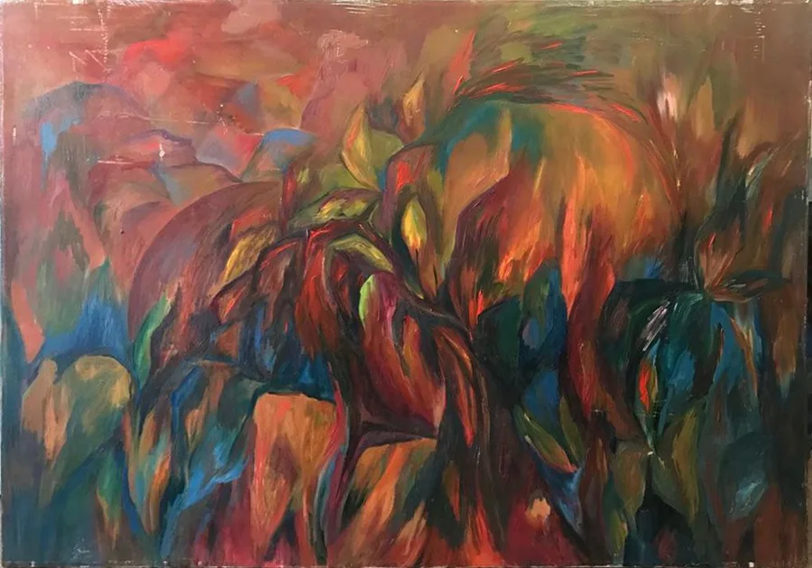 Sin título, pintura de Vera Eisenberg