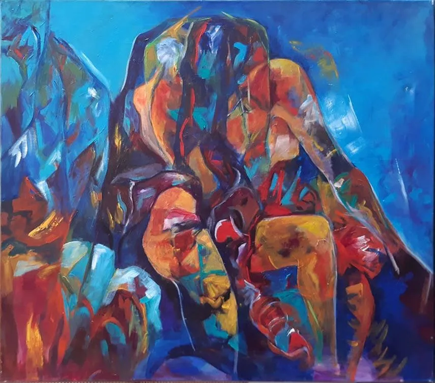 Sin título, pintura de Vera Eisenberg