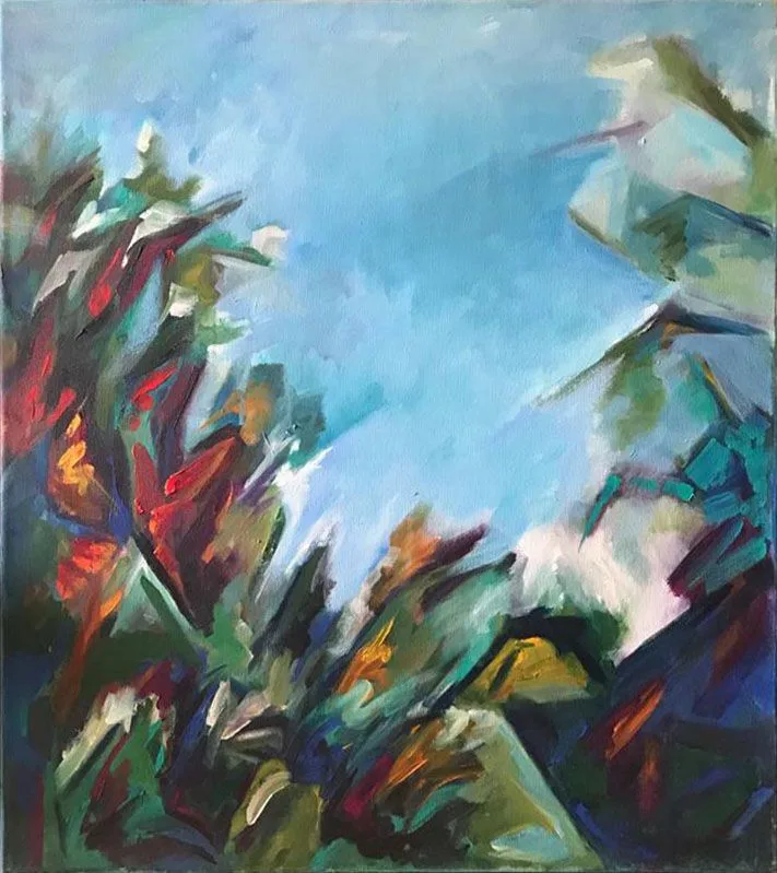 Sin título, pintura de Vera Eisenberg