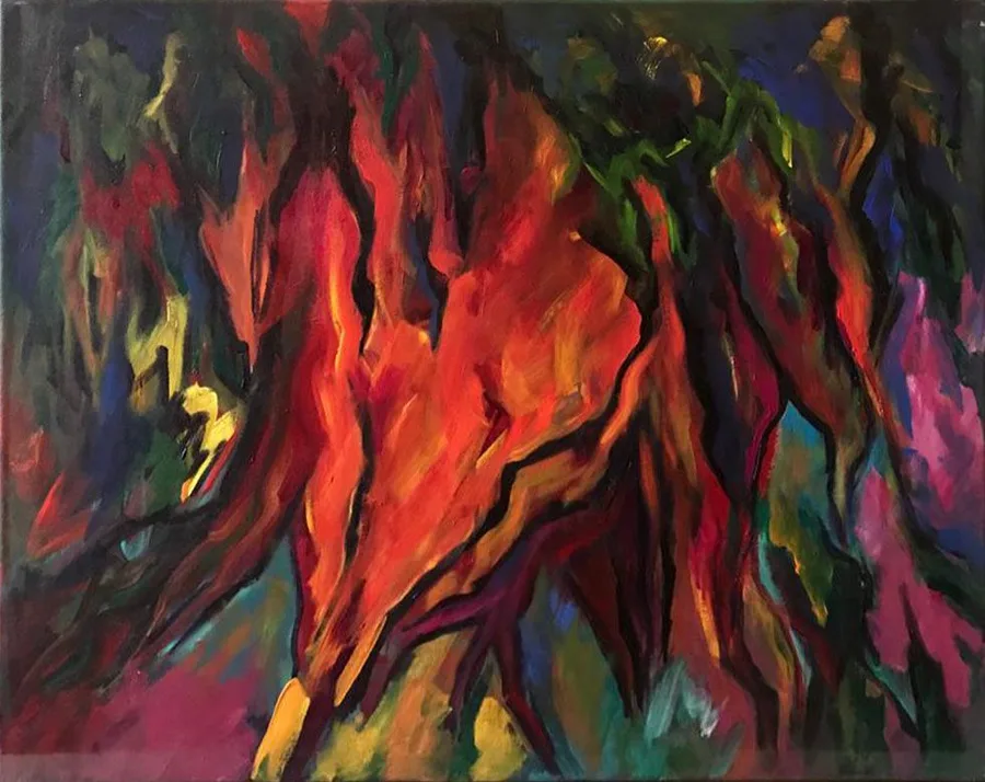 Sin título, pintura de Vera Eisenberg