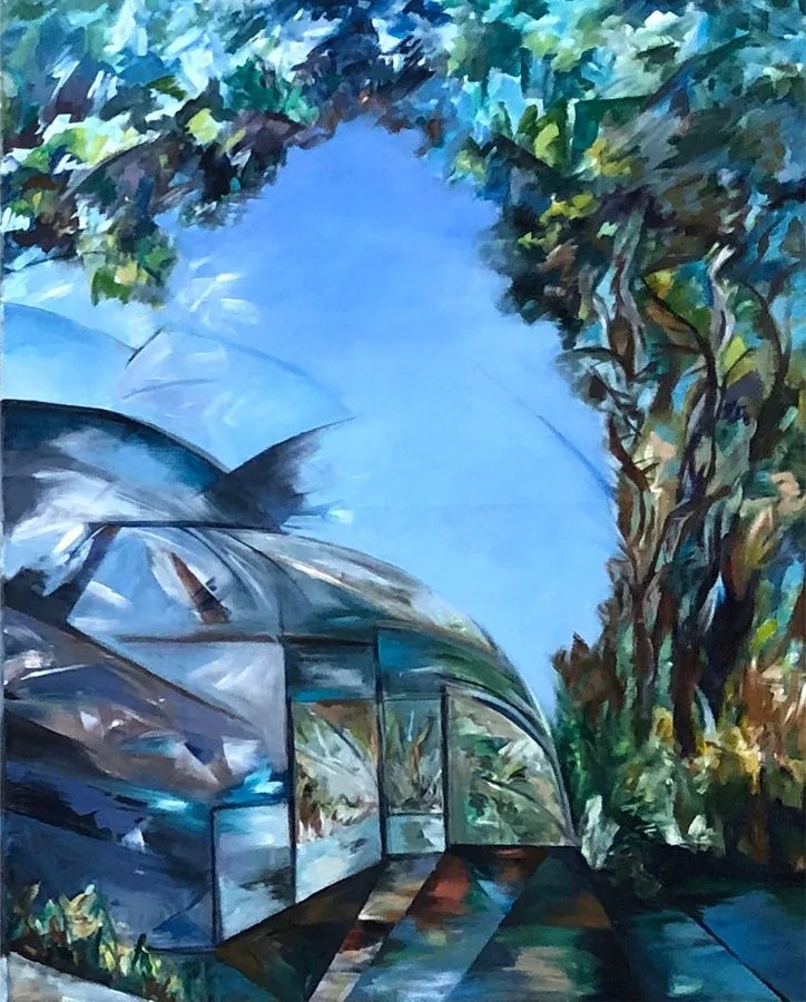 Sin título, pintura de Vera Eisenberg