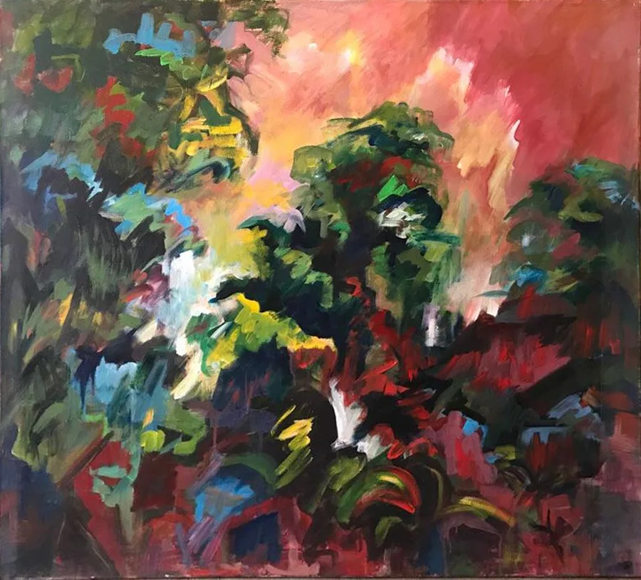 Sin título, pintura de Vera Eisenberg
