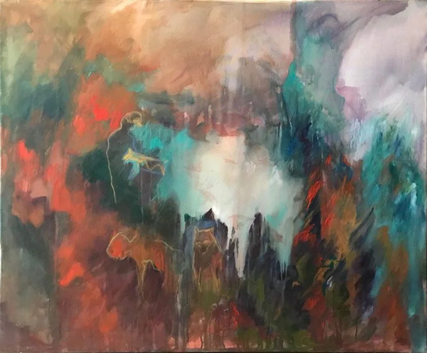Sin título, pintura de Vera Eisenberg