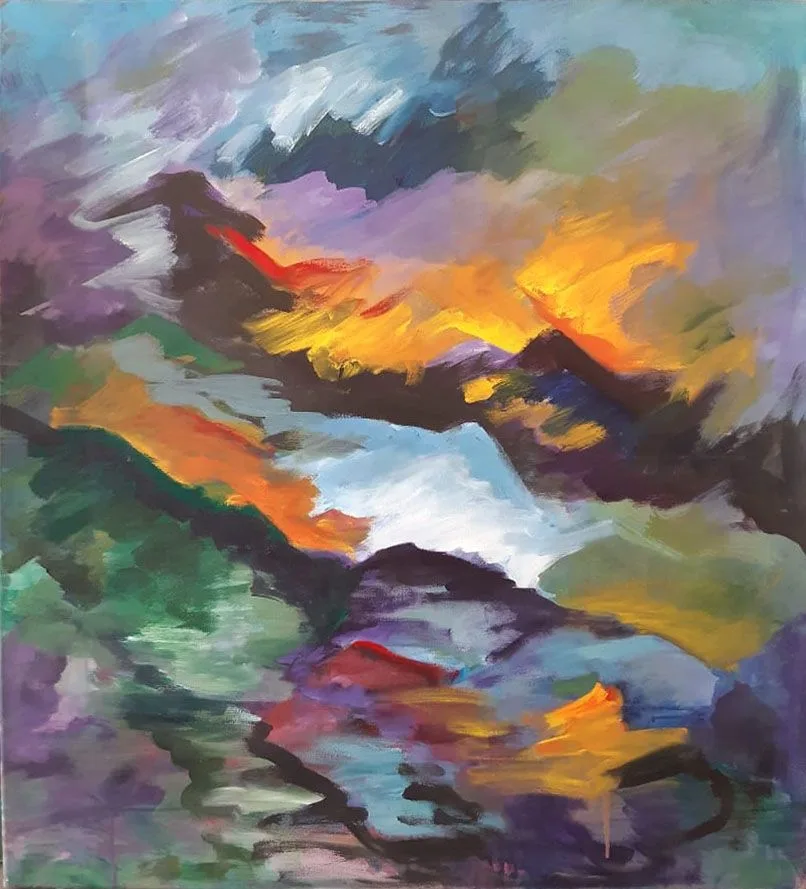 Sin título, pintura de Vera Eisenberg
