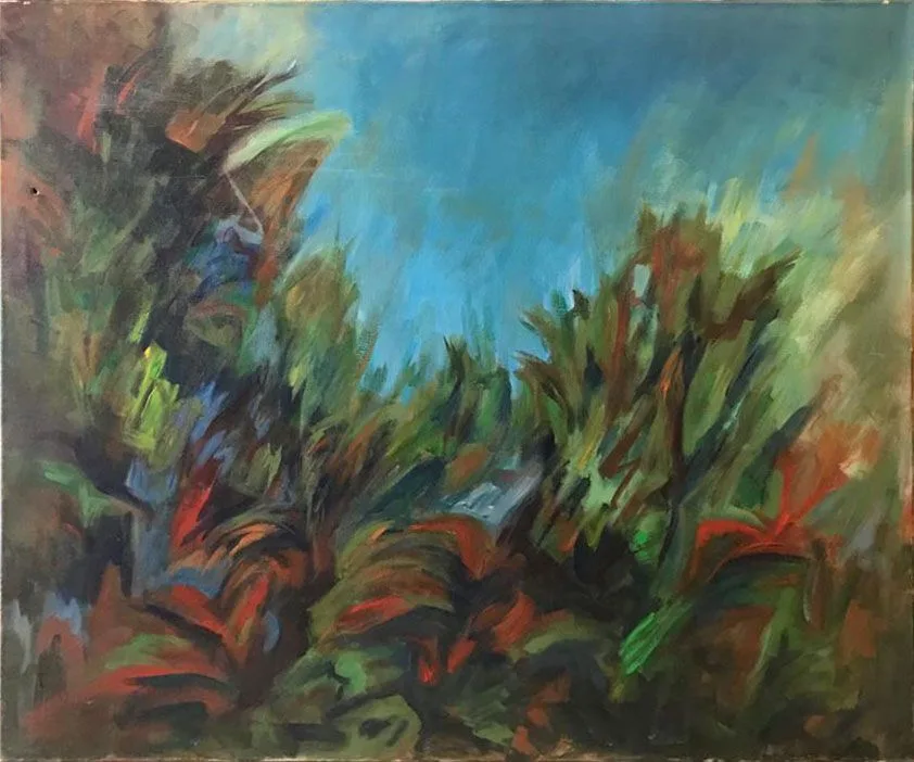 Sin título, pintura de Vera Eisenberg