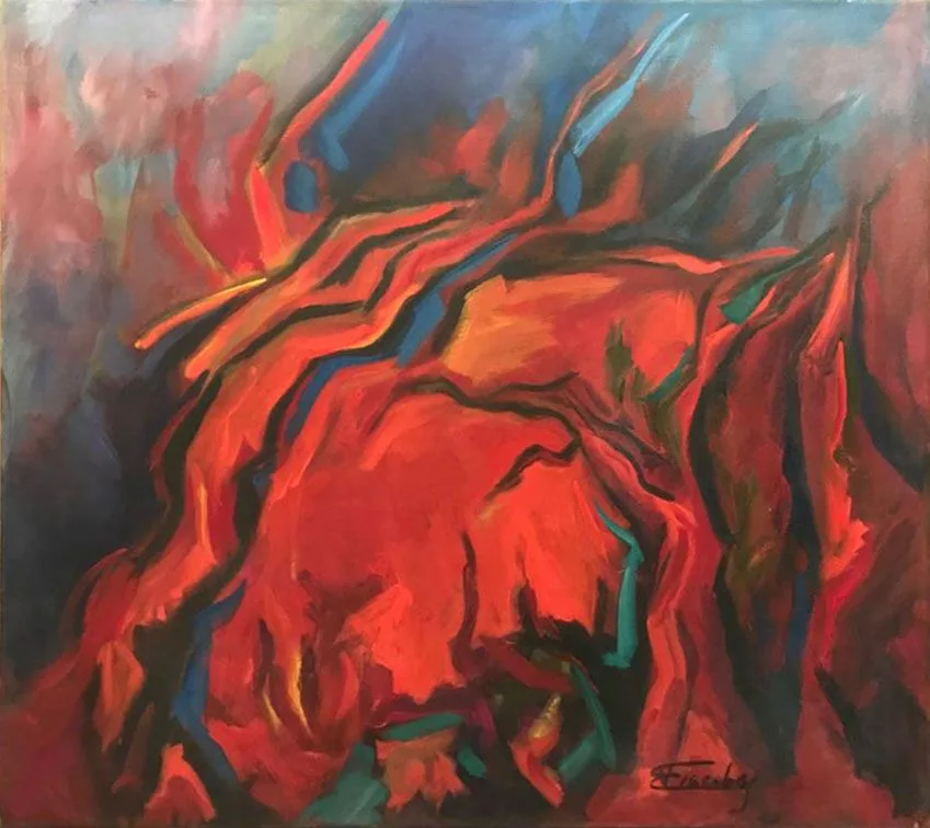 Sintonía 5, pintura de Vera Eisenberg